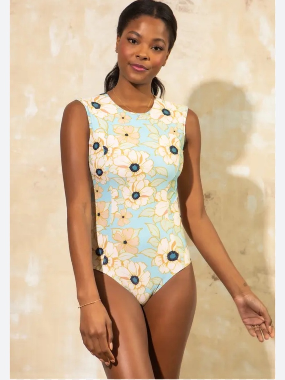 Mott50 Michaela Sleeveless One Piece
Swimsuit Eden Rose In Lime L